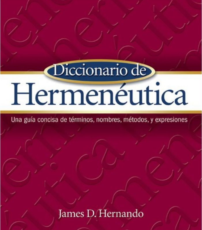 diccionario de hermeneutica