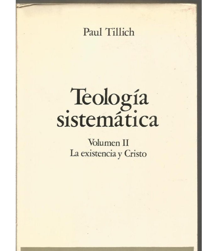teologia sistematica TILLICH 2