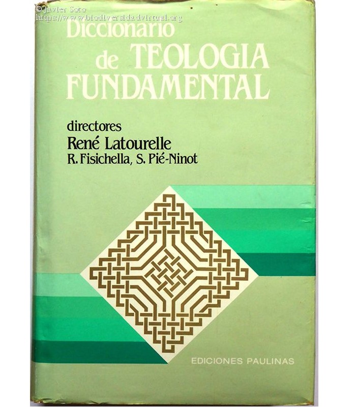 diccionario de teologia fundamental