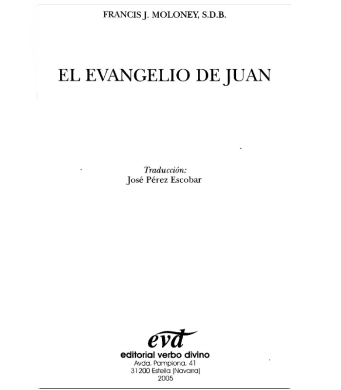 El Evangelio de Juan Francis