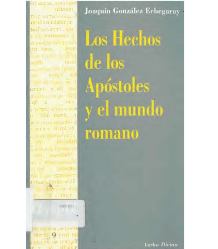 Los Hechos de Los Apostoles y el Mundo Romano