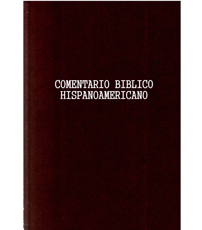 COMENTARIO biblico hispanoamericano
