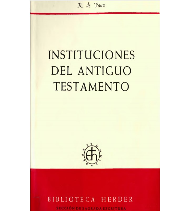 Instituciones del Antiguo Testamento