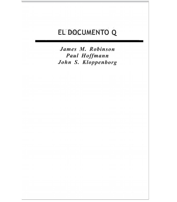 El Documento Q j