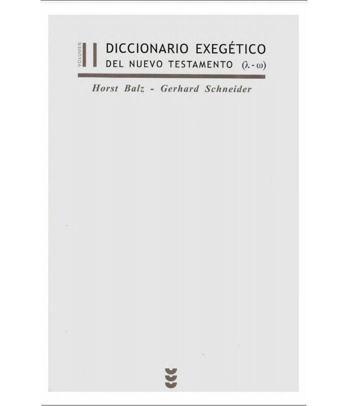 diccionario exegetico vol 2