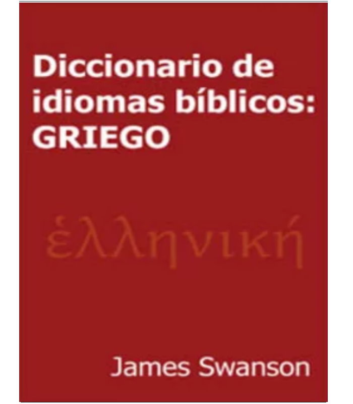 diccionario idiomas biblicos griego