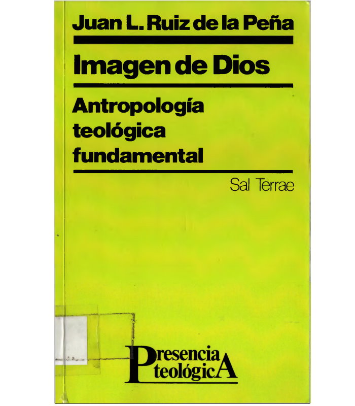 antropologia teologica fundamental s