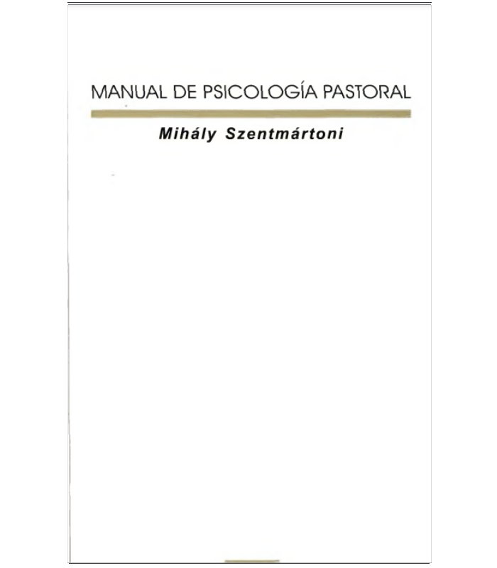 manual de Psicologia pastoral