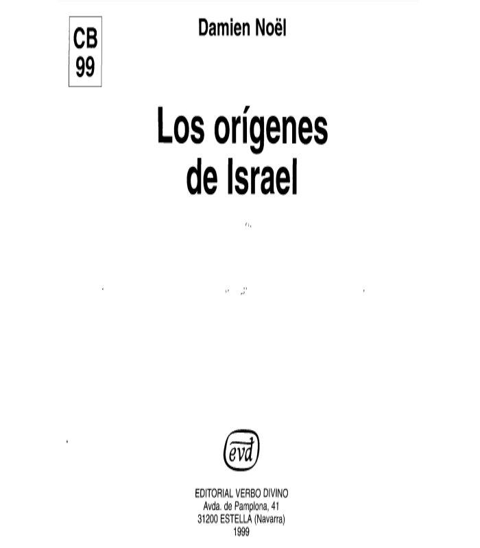 los origenes de israel